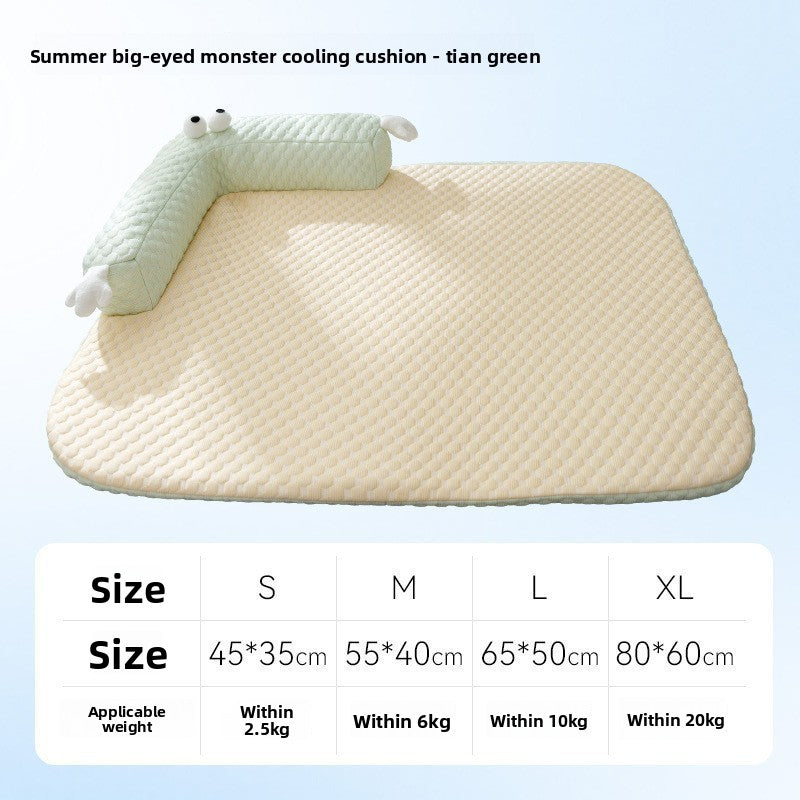 Pet Cooling Mat Ice Pad Cat Dog Summer Bed